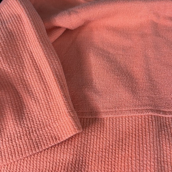 Vintage BUG Best United Garment Co Coral Multi-Textured Knit Top Women's Plus 26 - Picture 4 of 7